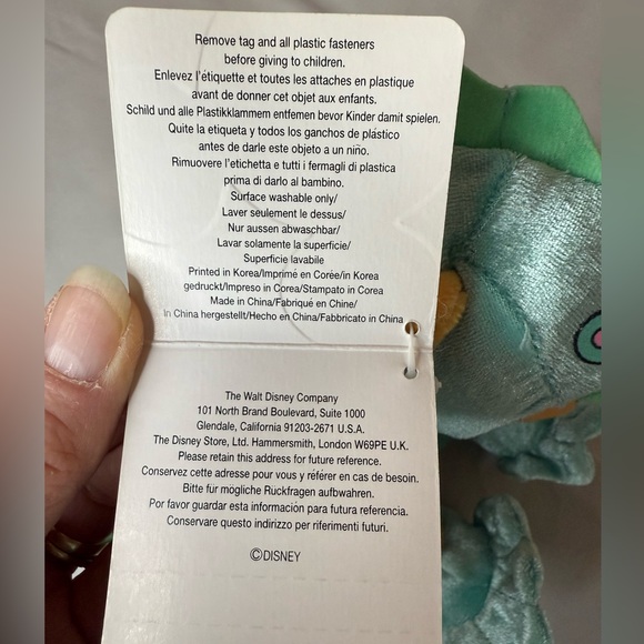 The Disney Store Pisces Pooh plush NWT Fish Pooh Winnie the Pooh astrology sign - Picture 15 of 15